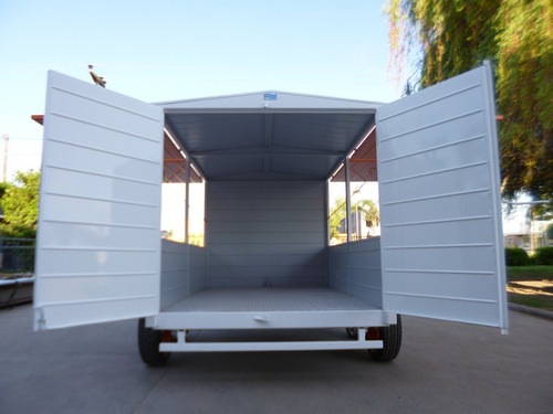 Acoplado Trailer Cerrado Taller Rodante Movil 2.50 Mts 2tn