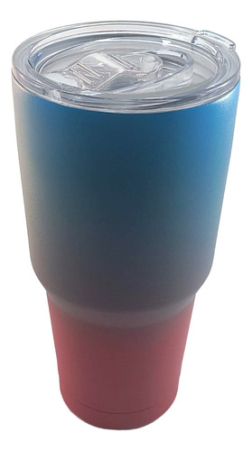 Termo Café Acero Inox 30oz - Gradiente Para Agua Y Bebidas Azul Marino