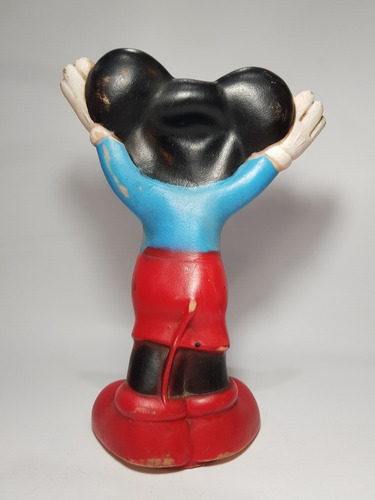 Imagen 2 de 8 de Mickey De Goma 1970 Made In China Mag 56544