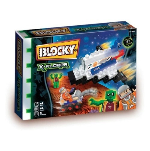 Blocky X64 Piezas X-plorer Mision Marte (2504)