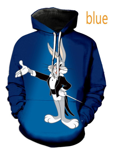 Sudadera Con Capucha De Dibujos Animados De Looney Tunes De