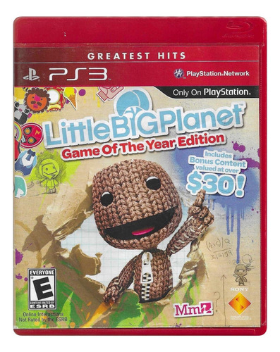 Edición Juego del Año de LittleBigPlanet Edición Juego del Año Edición PS3 Physical - Bueno (Reacondicionado)