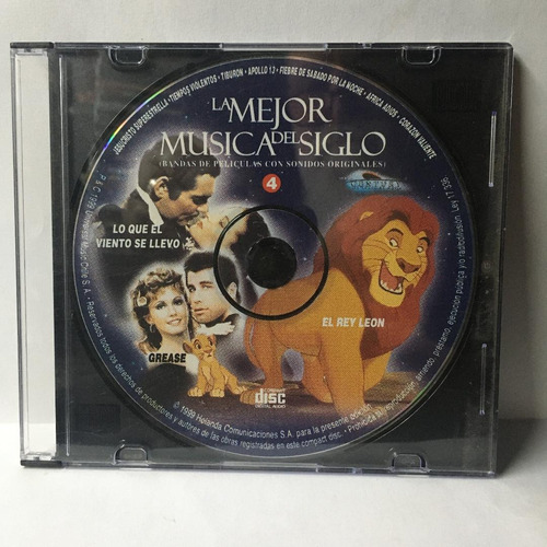 La Mejor Música Del Siglo - Bandas De Películas (1999) Cd