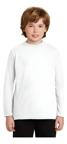 Playeras para niño manga larga new arrivals