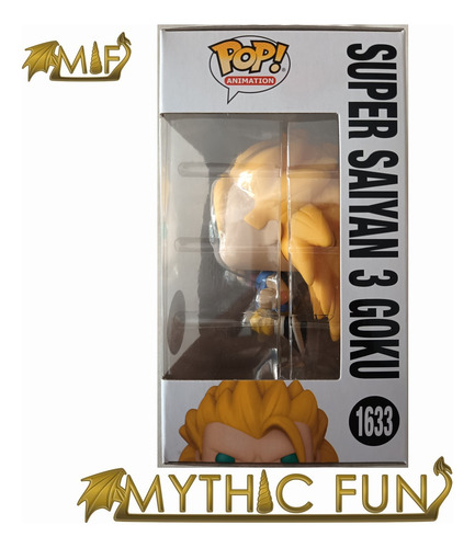 Funko Pop Dragon Ball Gt - Super Saiyan 3 Goku 1633 (Usado)