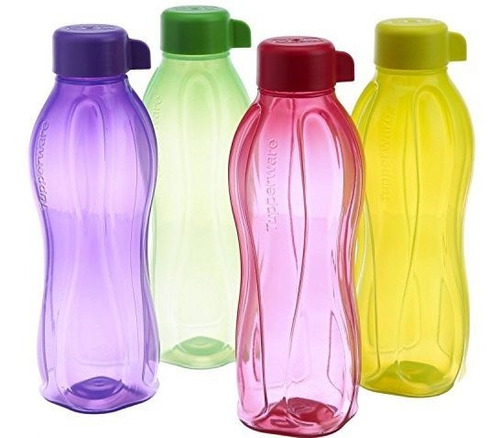 Tupperware Eco Sports - Botella De Agua, 1 Litro, Aqua Safe