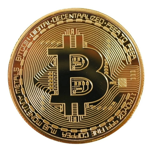 Imagen 1 de 8 de Bitcoin Moneda Física Colección Original + Estuche