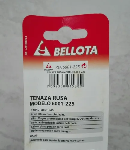 Tenaza Rusa Cabillero Bellota