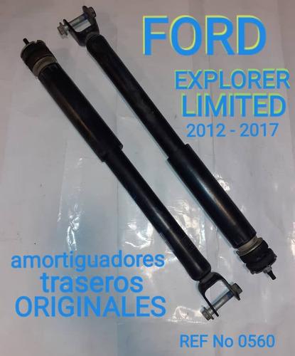 Amortiguadores Traseros Originales Ford Explorer Limited