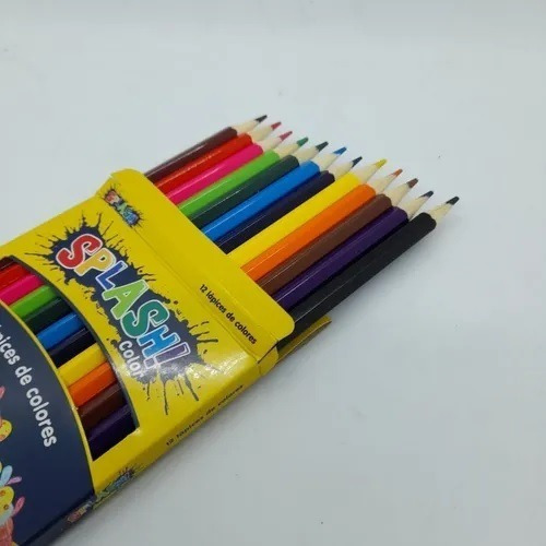 Lapices De Colores Largos X12