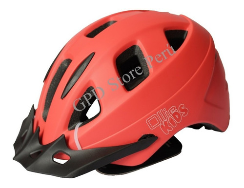 Casco Ollie Aerodinamico Niños Con Luz Talla S