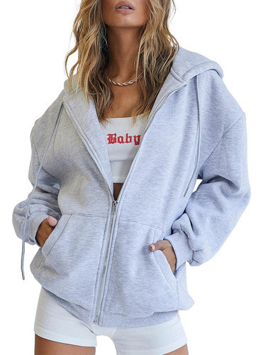 Efan - Sudaderas Con Capucha Para Mujer, Chaqueta Oversized.