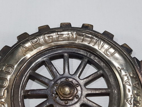Antigua Insignia Automóvil Club Argentino Metal Mag 58097