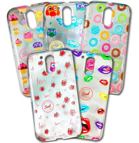 Funda Tpu Diseños | Para Motorola Moto G4 / G4 Plus