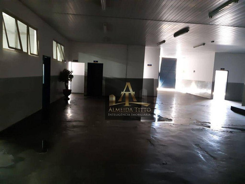 Imagem 16 de 17 de Excelente Galpão Com 3.119 M² Bem Posicionado Para Locação Em Jandira - Confira! - Ga0635