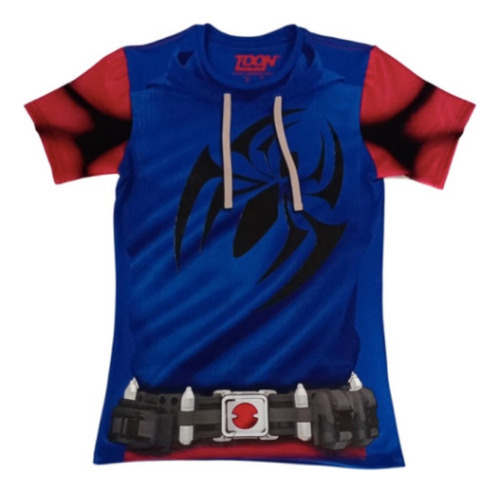 Playera Spiderman Escarlata Toon Line