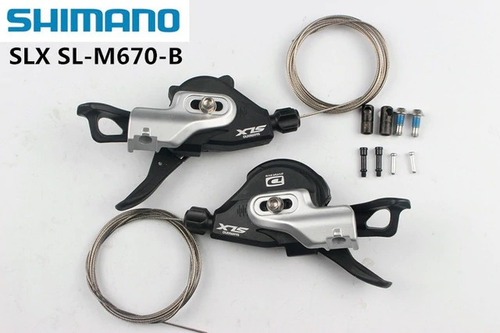 Shifters Shimano Slx Slm670 - 10 Velocidades -mtb