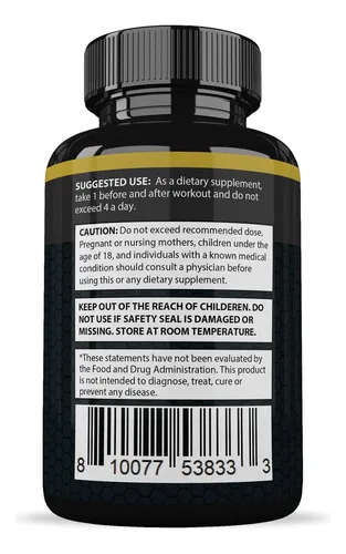 Vigor Now Max 1600mg Fórmula De Salud Para Hombres 60 Cápsul