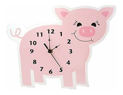 Reloj De Pared Trend Lab Baby Barnyard Piglet