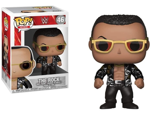 Funko Pop Wwe - The Rock Chase #46 Con Protector (d3 Gamers)
