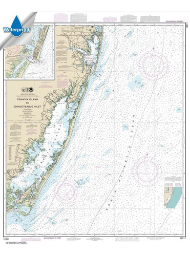 Noaa Chart 12211 Fenwick Island To Chincoteague Ocean