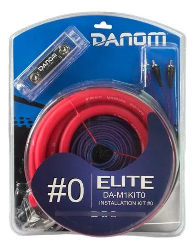 Kit De Instalación De Sonido Marca Danom Calibre #0