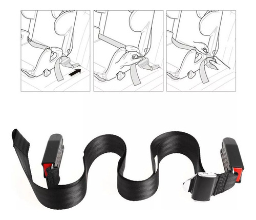 Correa Con Clip For Silla De Coche Isofix For Bebés/niños