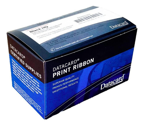 Datacard Graphics Monocrome Ribbon Blk Hqcd Cp Ce En