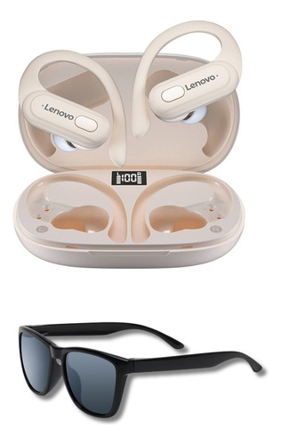 Audifono Inalambrico Lenovo Xt60 Deportivos + Lentes De Sol