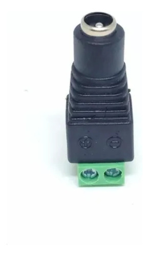 Conector Plug Adaptador P4 2.1 Mm Fêmea Com Borne J4 Cftv