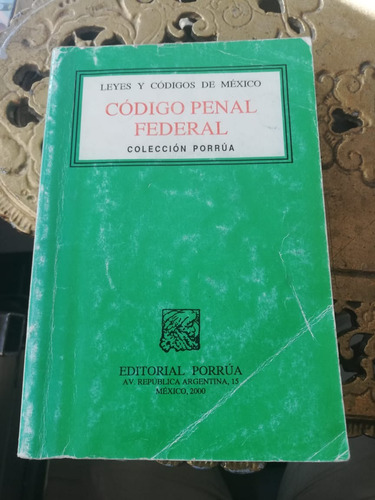Codigo Penal Federal Coleccion Porrua (Usado)