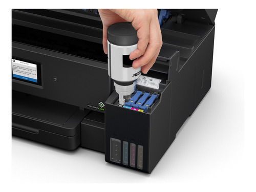 Impresora a color multifunción Epson EcoTank L14150 con wifi negra 220V