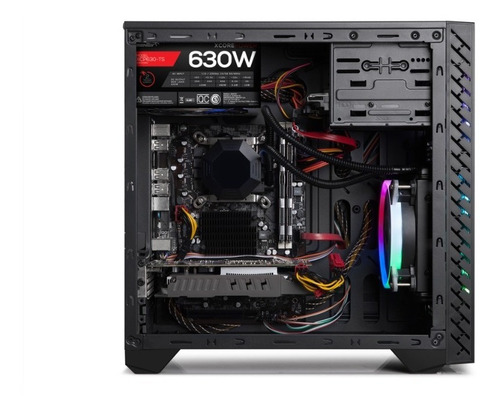 Imagen 8 de 10 de Gabinete Gamer Sentey F10 Pro Gs-4270 + Fuente 550w