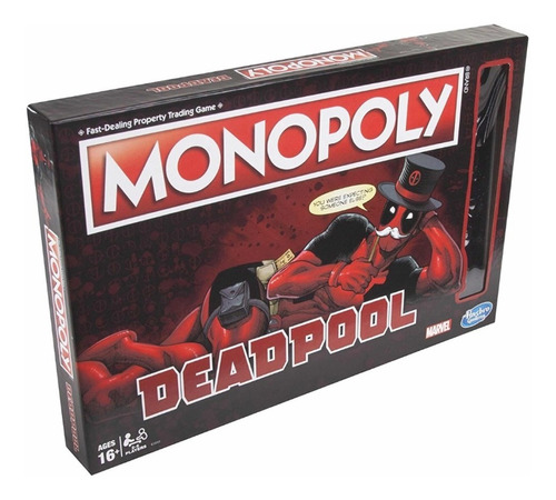 Monopoly Edición Especial Marvel Dead Pool