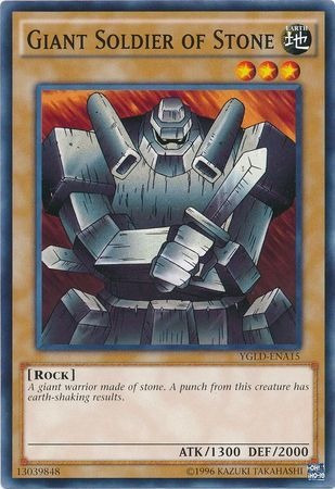 Yugioh! Giant Soldier Of Stone - Ygld-ena15