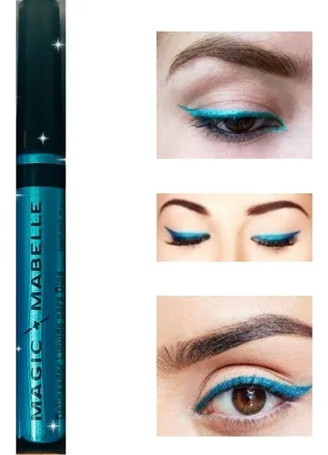 comprar Delineadores De Colores Efecto Metálico, Tonos Magic Mabelle Color Esmeralda