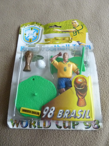 Muñeco De Roberto Carlos De Brasil - Mundial Francia 1998