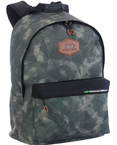 Mochila Hd Camuflada - Verde