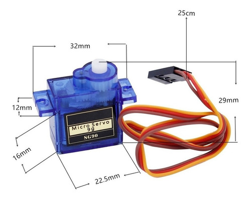 Micro Servo 9g Sg90 Arduino Aeromodelo Original