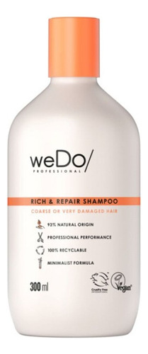 Wedo Professional Rich & Repair - Shampoo 300ml