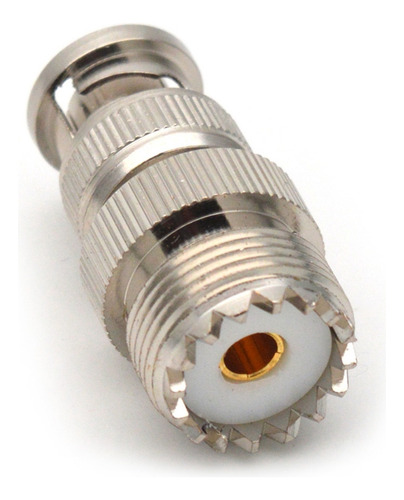 Adaptador Coaxial Bnc Macho A Uhf So239 Pl-259 Hembra Rf Bnc