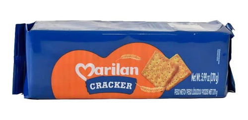 Galletas Cream Cracker Agua Marilan 170gr(2unidad)-super