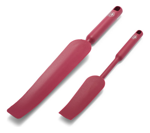 Juego De Espátulas De Silicona Roja Para Cocina Resistente A