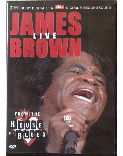 Dvd James Brown Live From The House Of Blues