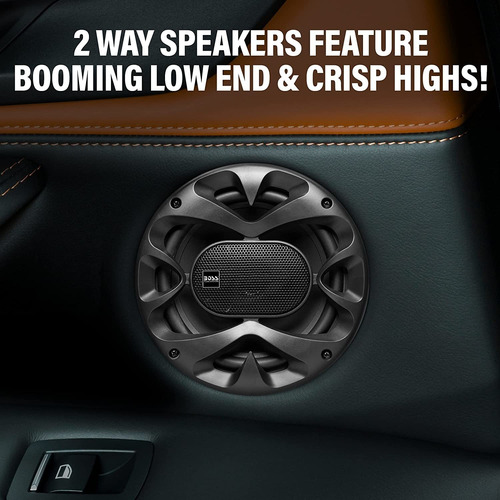 Alto-falante Boss Audio Systems Preto 250 W 6,5 Portas