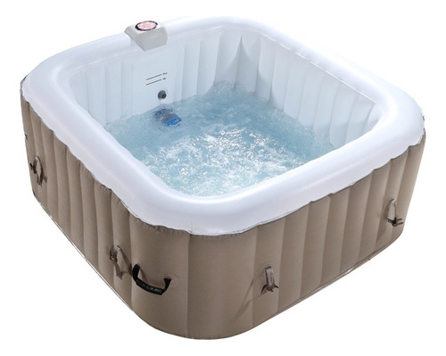 Pileta Jacuzzi Hidromasaje Inflable 600 Lt Spa + Calentador