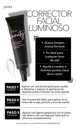 Jafra Corrector Facial Luminoso Ideal Para Todo Tono De Piel