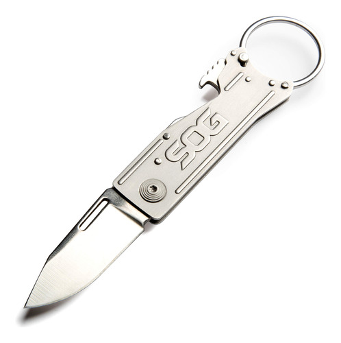 Sog Keytron - Cuchillo De Bolsillo Para Llavero, Practico Cu