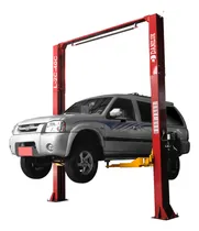 Comprar Elevador De Autos 4000kg 2 Columnas Con Puente Tope 380v