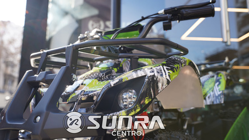 Mini Cuatri Electrico Sunra Atv 800w Niños + Casco / E